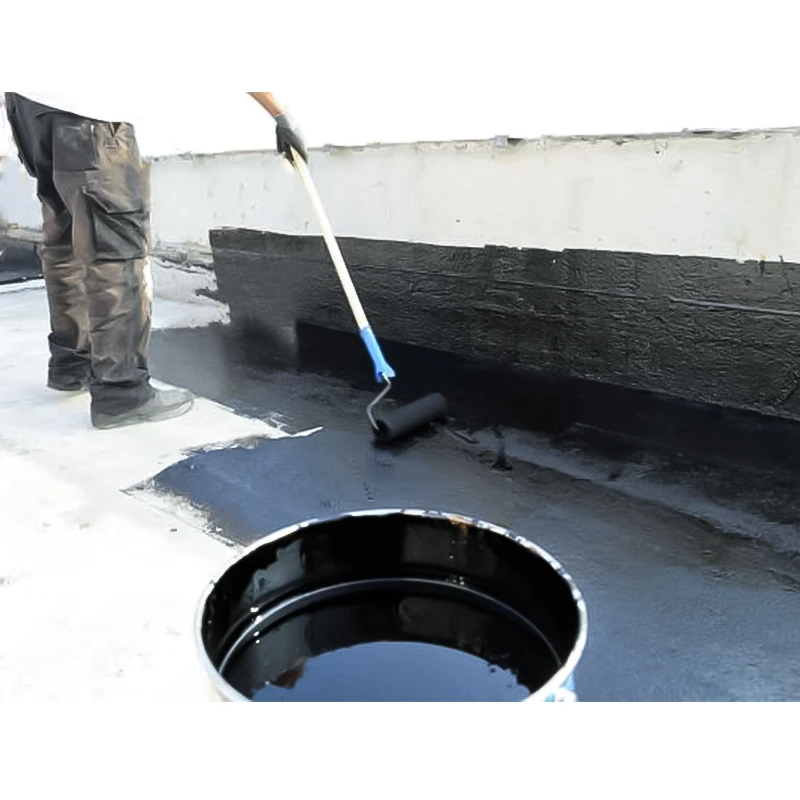 Cementitious Roof Leakage Stone Waterproofing Solution Waterproof Concrete Flat Roof Deck Liquid Dpm Coating