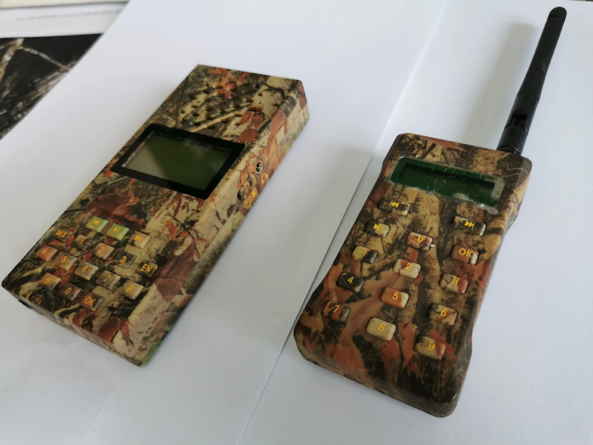 Outdoor Camouflage Color Hunting Bird Caller MP3 With Remote Control Built-in 150 Bird Voices Predator Sound Caller