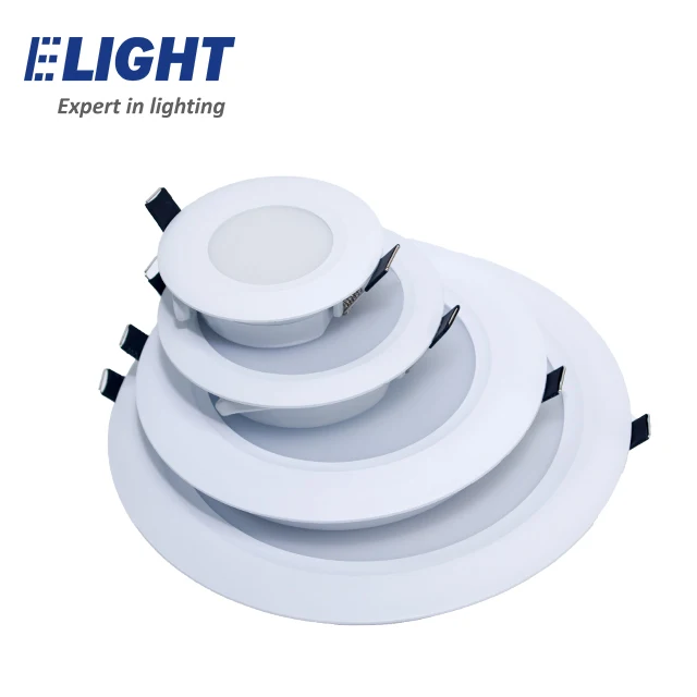 
Factory price 20W ceiling recessed plastic slim led downlight led panel light 