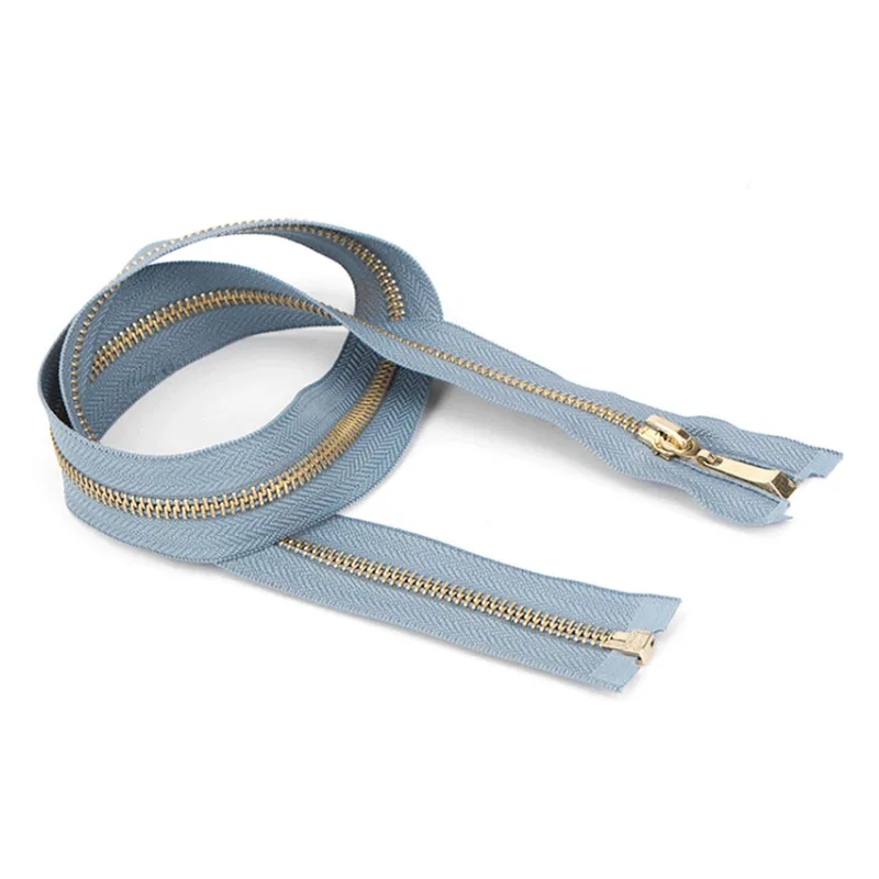 Factory wholesale high quality SBS open end metal Jeans zipper with cheap price