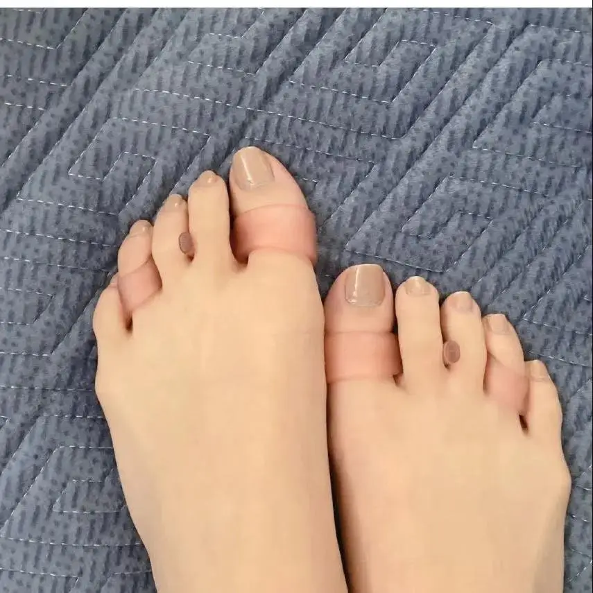 2PCS Toe soothing glue corrects O-shaped legs Japan Dashan toe ring corrects leg toe separator