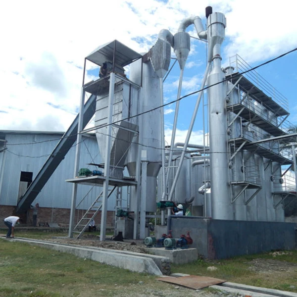 200KW wood chips/rice husk biomass gasifier/gasification power generation system