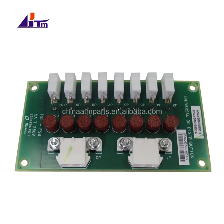 ATM Machine Parts NCR 6625 PCB DC Distribution Board Assembly 12V 4450689501 445-0689501