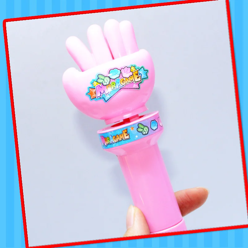 Hot selling kids toys for 2022 direct from china manufacturer mini plastic finger guessing toy with candy fist guessing toy