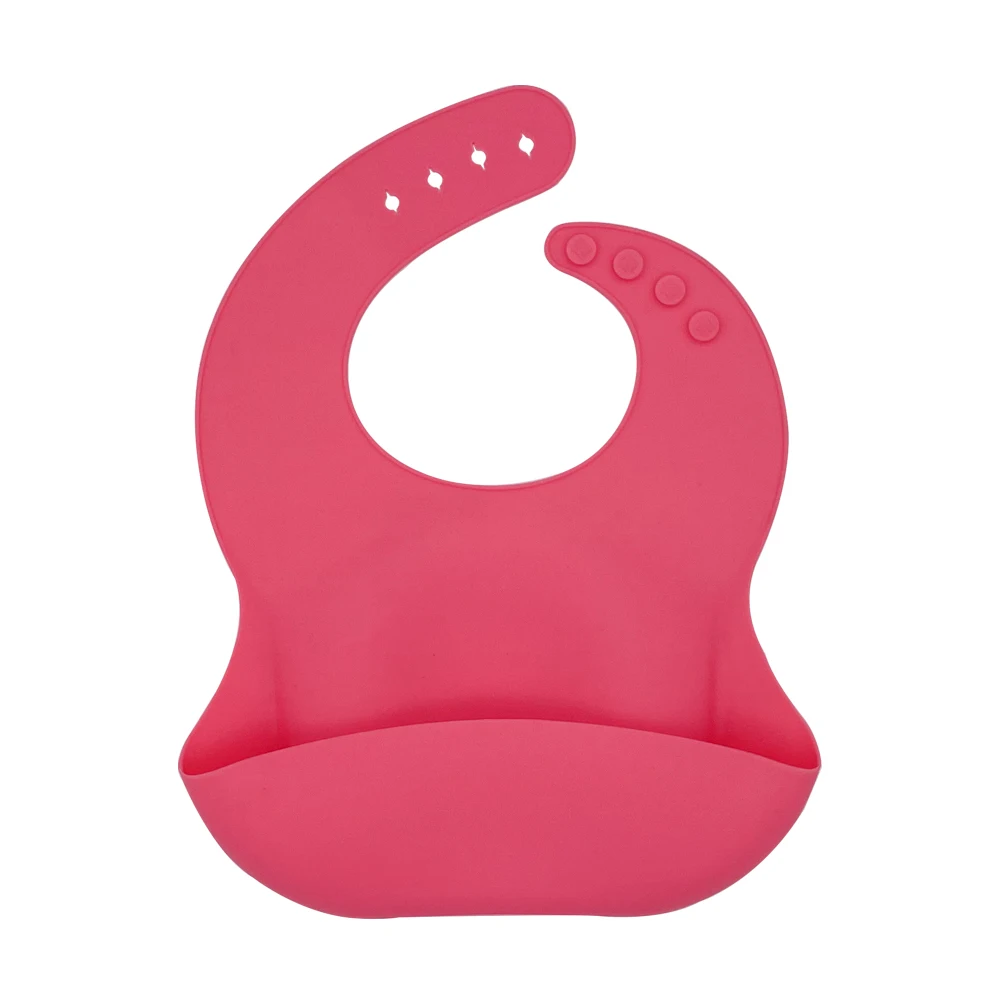
Custom High Quality Food Grade Silicone Bibs Baby Silicone Products for Baby Feeding 