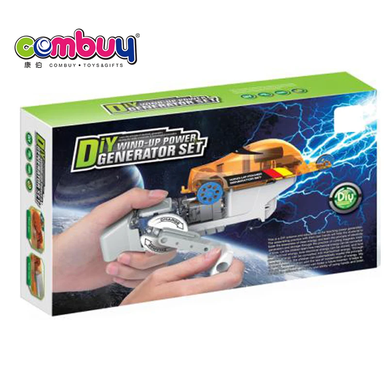 DIY hand-powered children self assembly toy car diy education