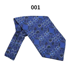 Классический мужской галстук Ascot с цветочной шелковой вышивкой, роскошный жаккардовый галстук для банкета, мужской галстук Ascot Пейсли, мужской костюм