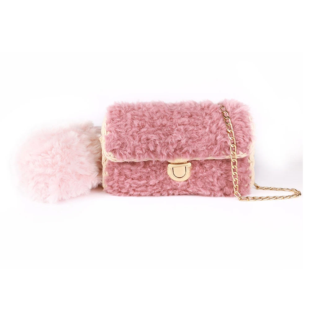 Heny factory Imitation Mink Down Feather Hand Knitting Stick Needle Knitting Hat Scarf Crochet Yarn Special Fur Fancy Yarn