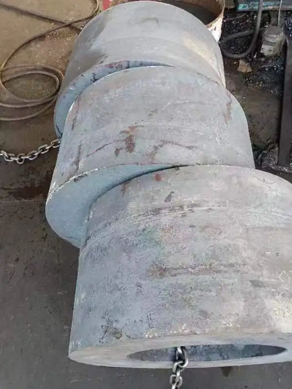 factory directly heavy duty surface nitriding 9Cr2Mo briquetting machine dimpled  roller shell