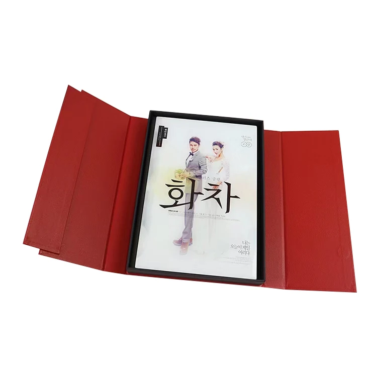 luxury a4 a5 cardboard box presentation packaging box wedding photo album gift box for photo frame
