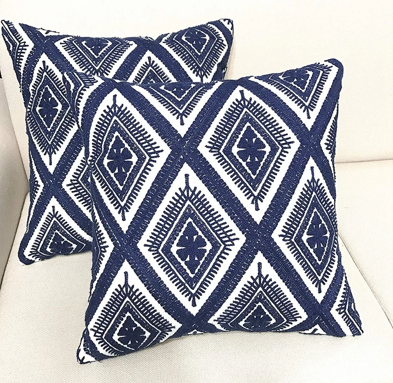 
China factory custom throw new style home decor sofa fabric for canvas pillow 