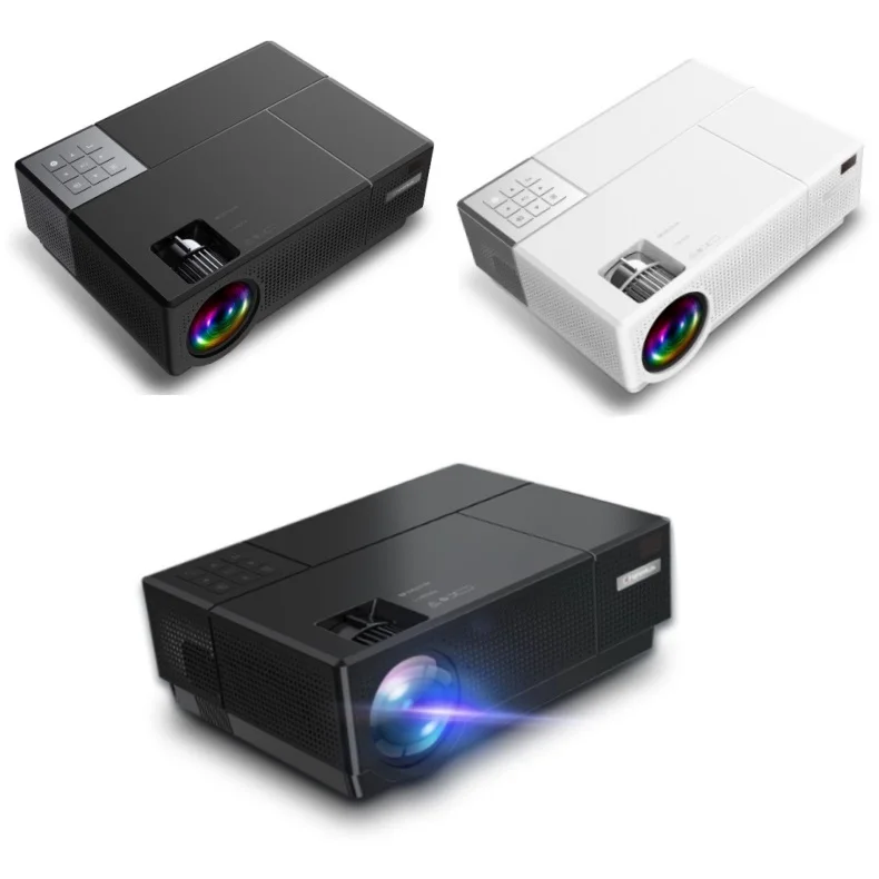 Home Theater Projector Full High Definition Movie Projector 1920x1080 Resolution Video Projector