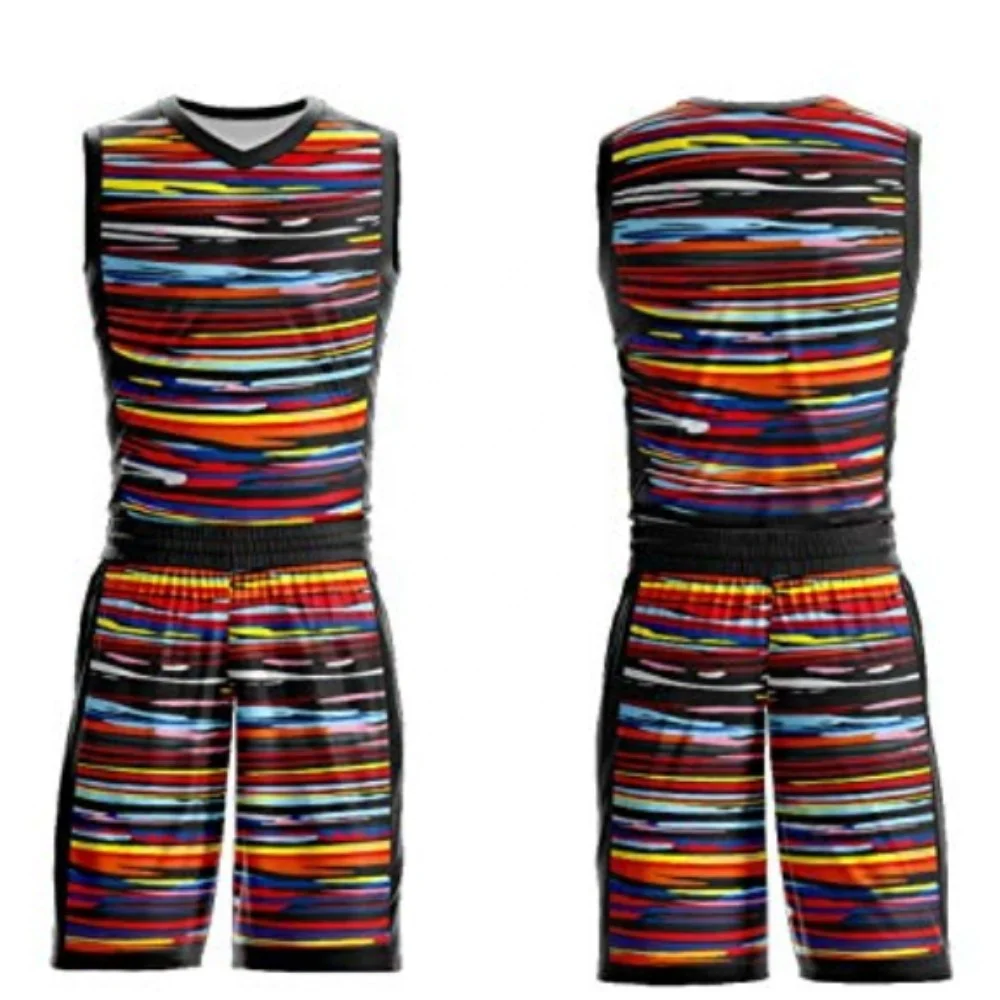 Kids Basketball Jersey Sets Uniforms kits Child Boys Girls Sports clothing Breathable Youth Training basketball jerseys shorts