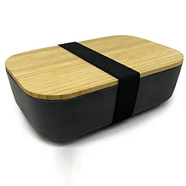 Bamboo Bento Box,Bento Boxes for Adult,Lunch Box for Work/School Lunch Packing and Meal prep BPA free food containers
