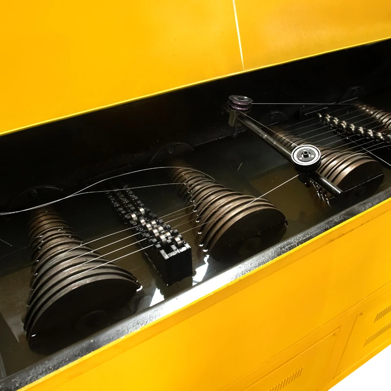 Automatic High speed Mesh scourer making machine combined wire drawing