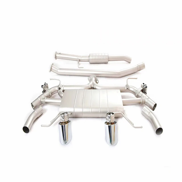 Custom Ss304 Exhaust Dual Exhaust Tips Variable Valve Catback System For Mazda Mx5