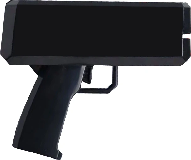 Cash Cannon Super gold Money Gun Fashion Toy Make It Rain Money Gun Red Christmas Gift Toys Pistol Children with OEM logo