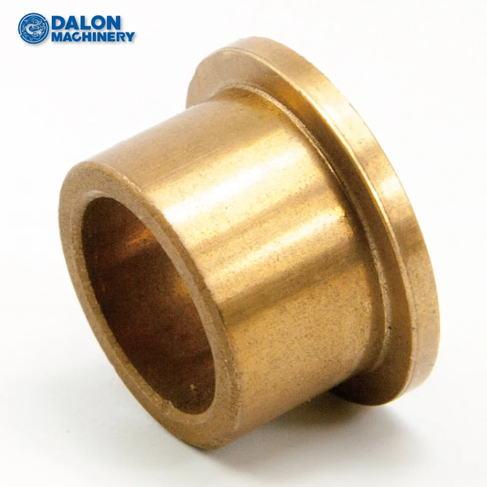 Flandged Sintered Copper Sliding Bush Bearing