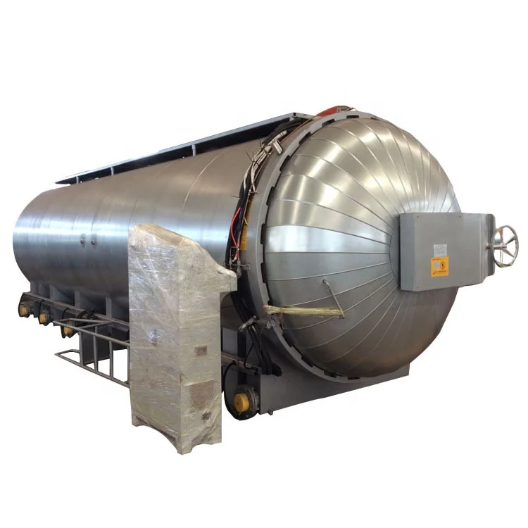 Горизонтальный автоматический паровой отопительный котел для резиновой вулканизации автоклава