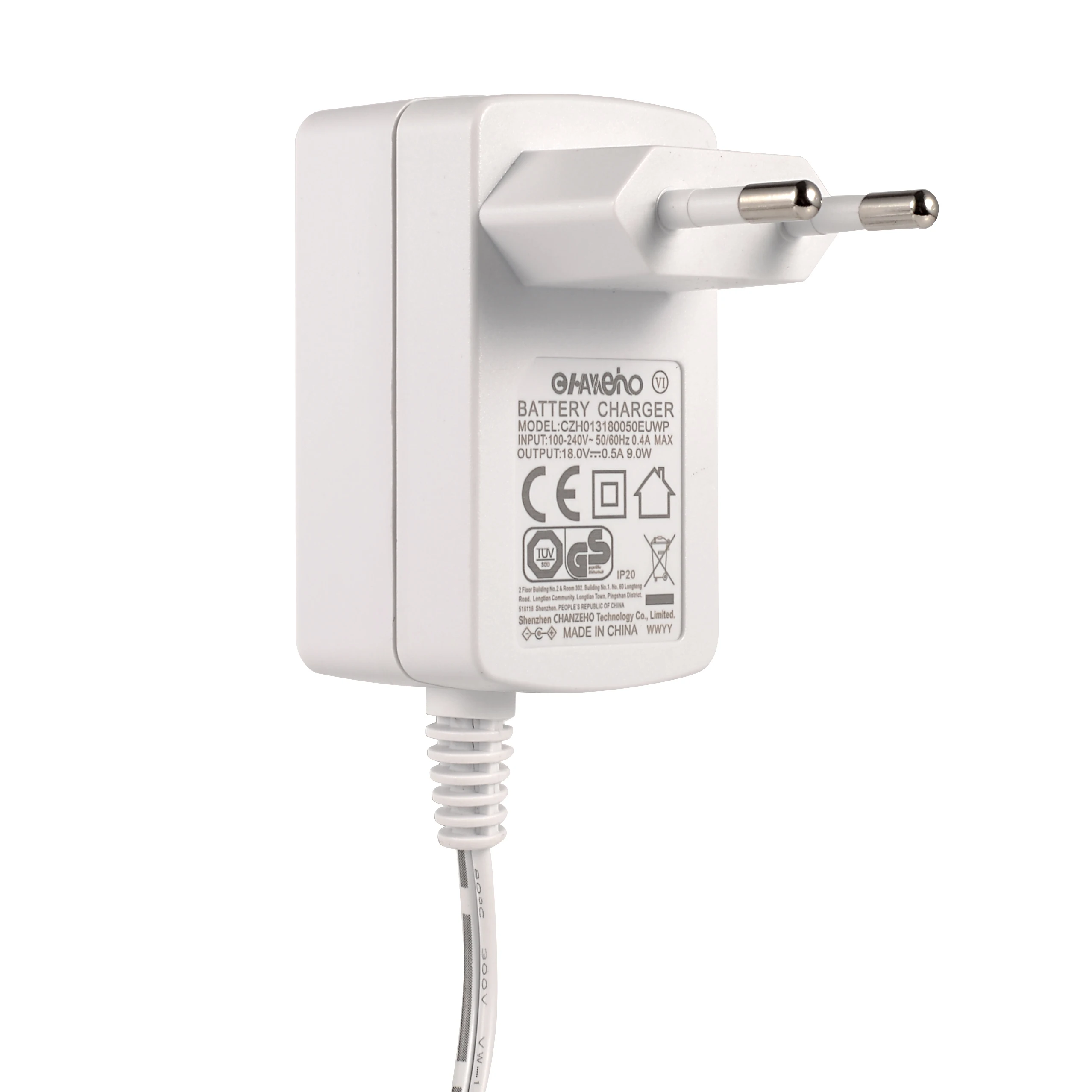 Chanzeho 30V 0.5A Power Supply for wireless Vacuum Cleaner EU plug air humidifier power supply