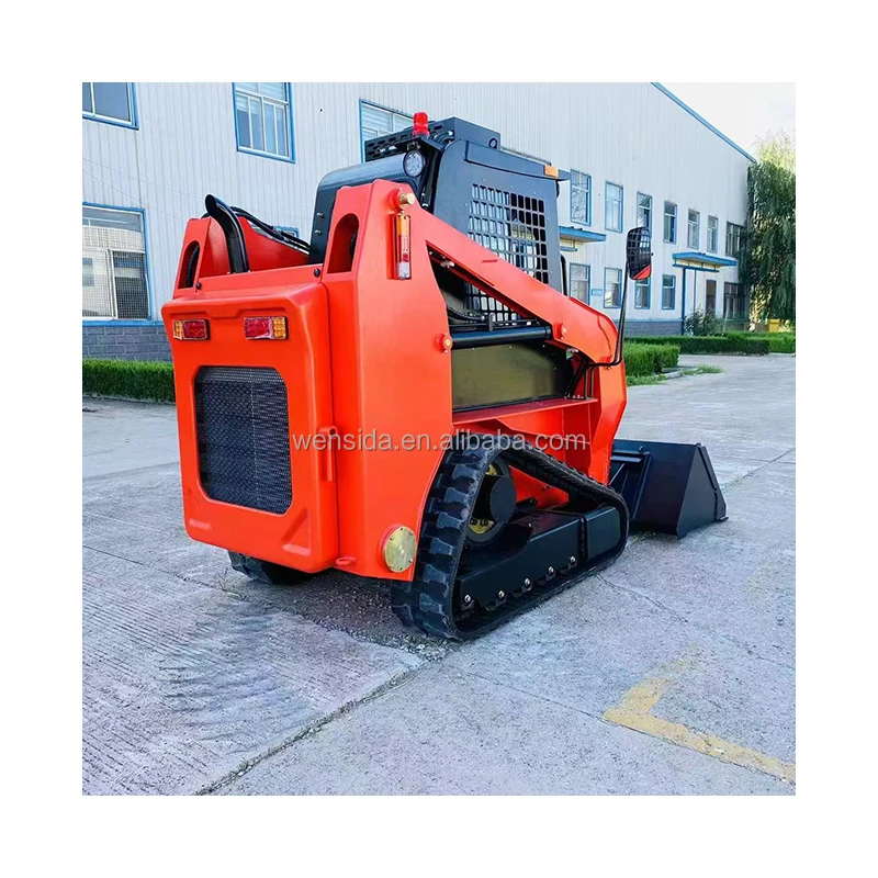All-terrain loader/four-wheel steering skid steer loader/multi-purpose crawler skid steer loader
