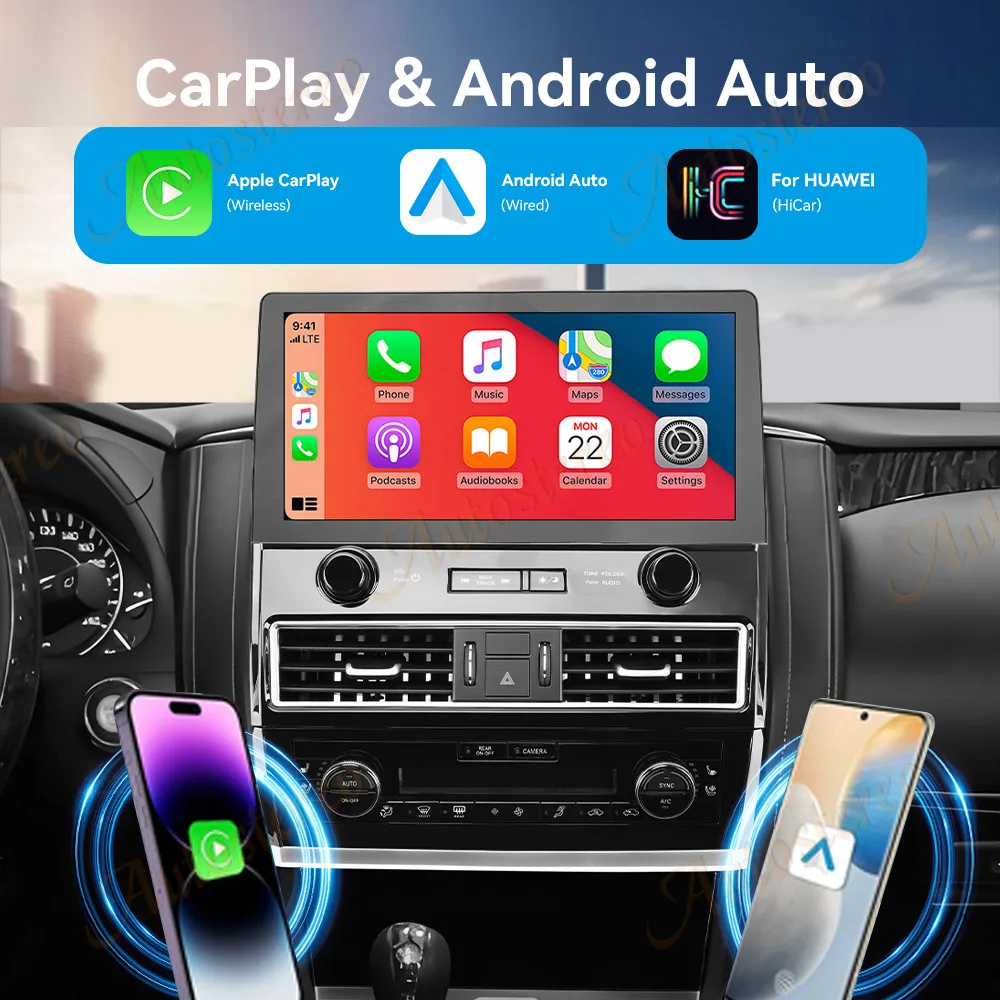 Android 13.0 Car GPS For Nissan Amanda 2010-2021 Navigation HeadUnit Multimedia Player AutoStereo DSP Tape Recorder