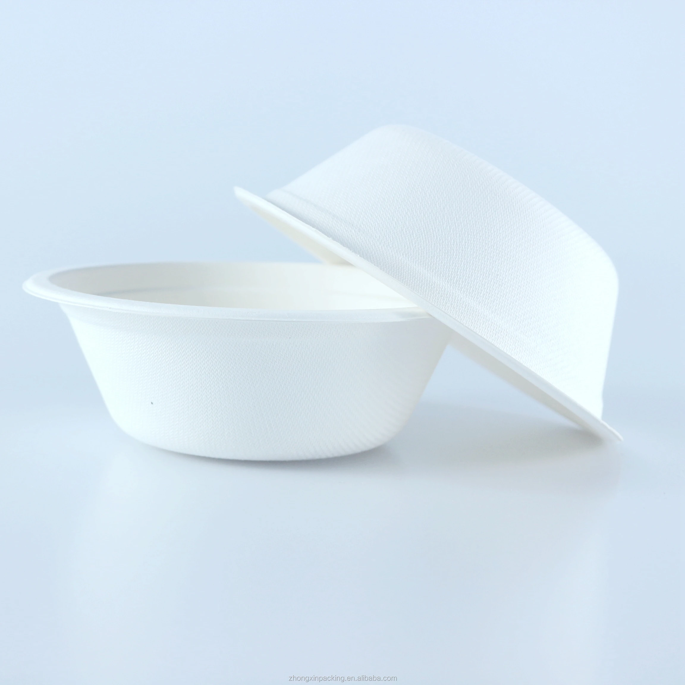 Top biodegradable disposable tableware bagasse Paper bowl