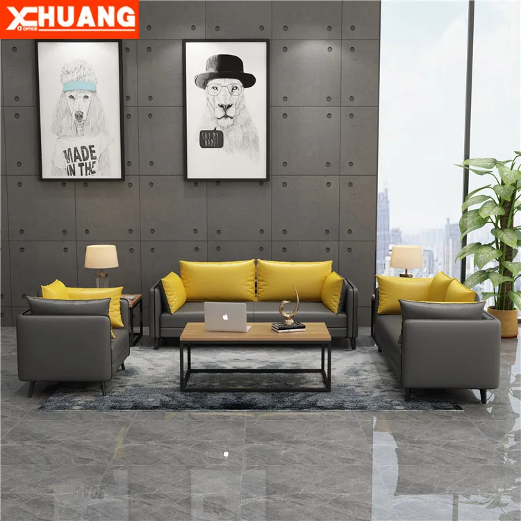 Modern design high end office sofa set 1 1 3 leather office furniture couch (1600252086240)