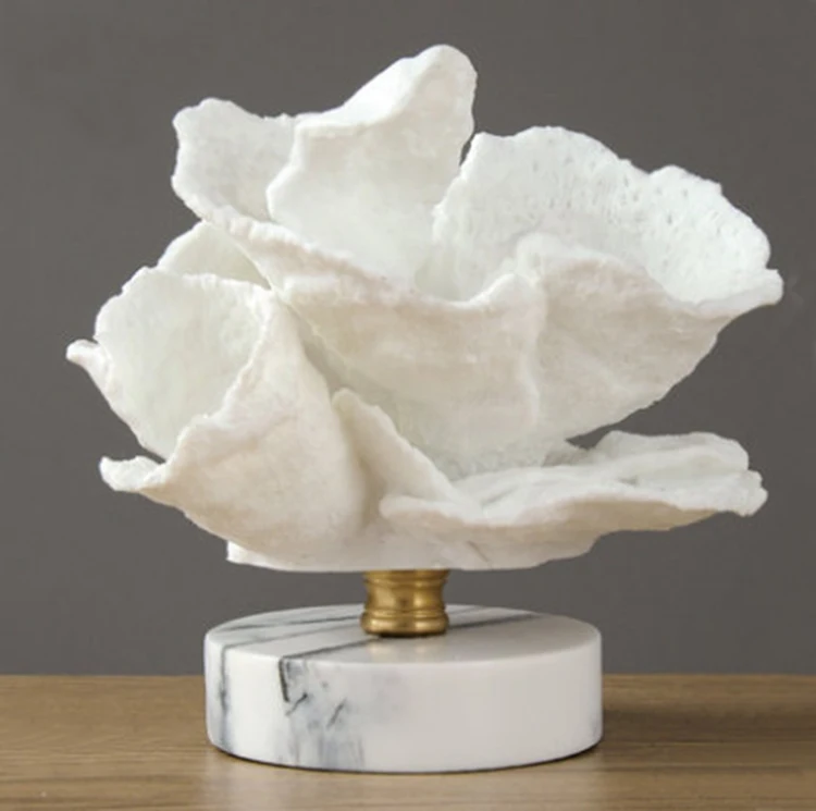 Wholesale Home Table Accessories Craft Supplies Items Resin Coral Home Decoration