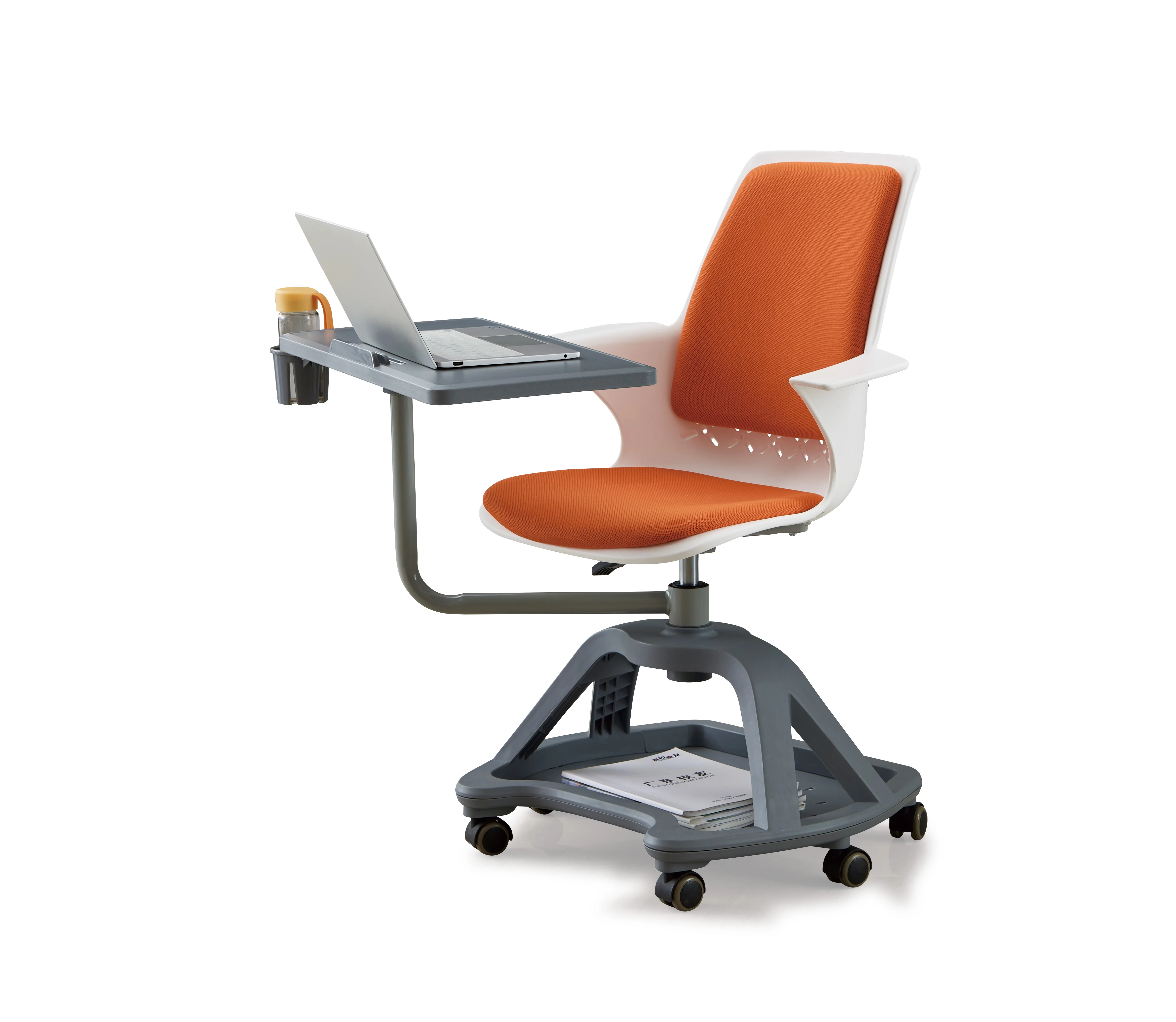 2023 Modern School Chair Popular Student Chair with Writing Desk Adjustable School Chair