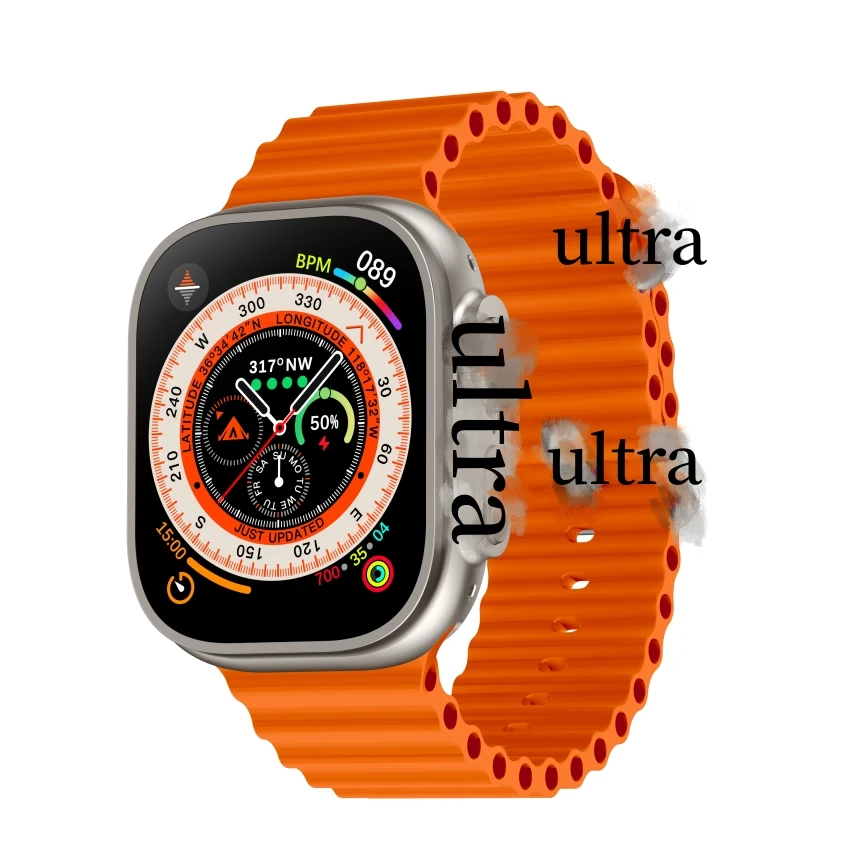 Octa-core High-end Smartwatch 2 Cameras SIM Card Sport Tracker Bluetooth WiFi GPS Cellular 4G Smart Watch