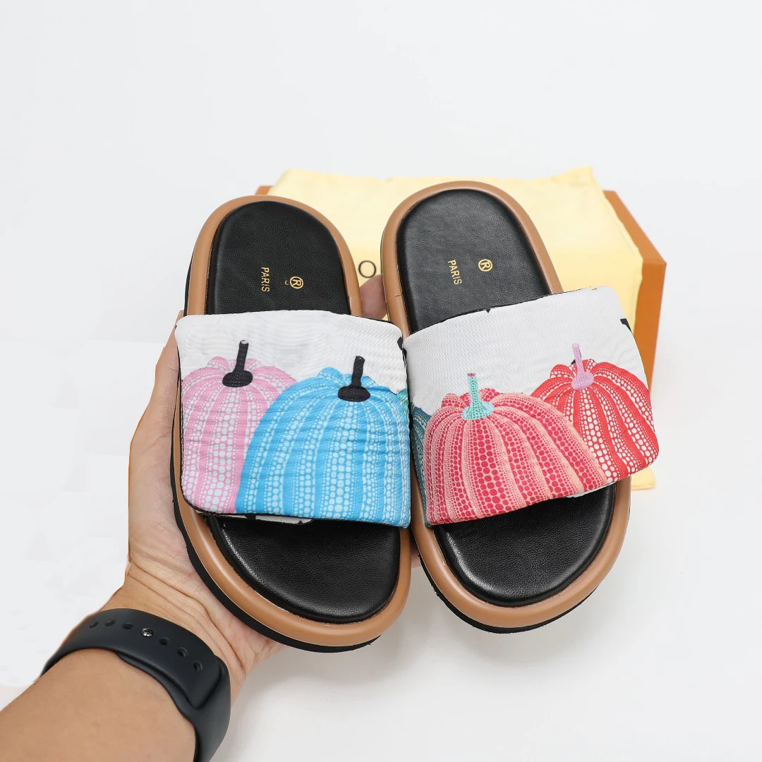 New best-selling designer fashion sneakers brand-name luxury urban casual breathable pumpkin slippers