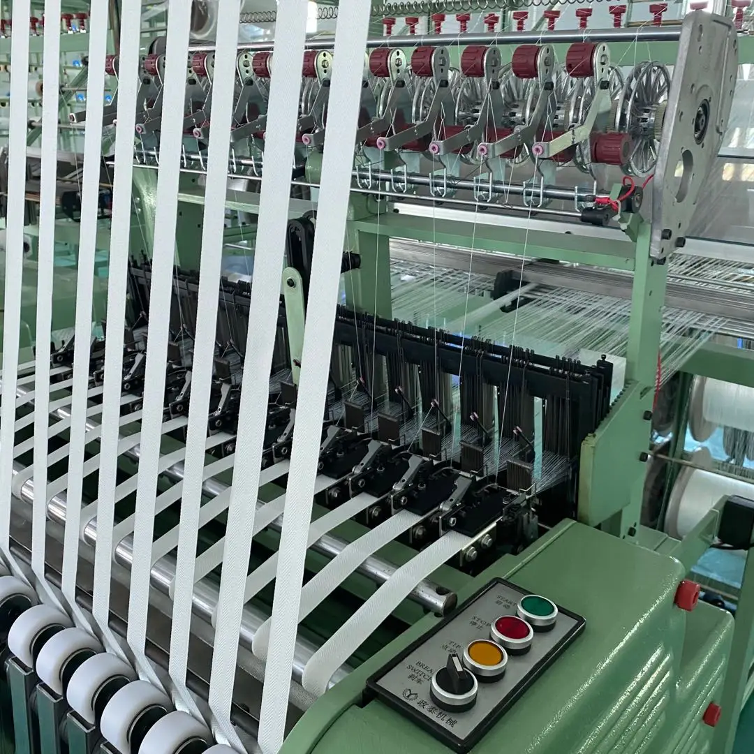 Zhengtai Factory Direct 10/25 Zipper Tape Loom Machine Nylon Zipper Tape Making Machine