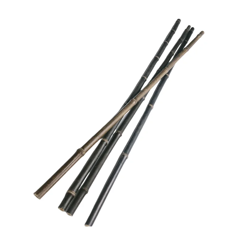 Black Bamboo Natural  Canes for Use Decoration Plant and Antique Bamboo Poles Decoration and Plan Black Bamboo