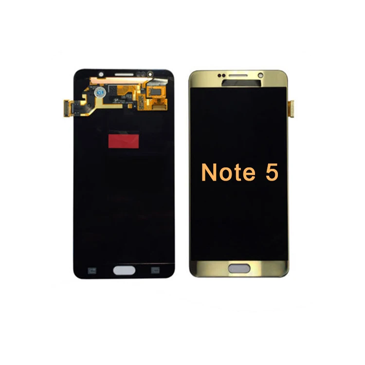 Wholesale Super amoled OLED lcd N5 Display For Samsung Galaxy note5 Lcd With Touch Screen Digitizer