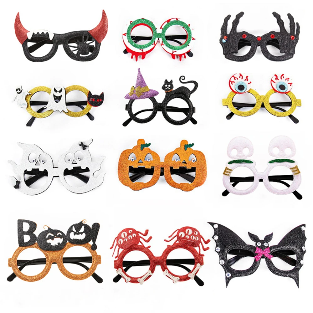 Halloween Party Glasses Bulk Glitter Party Glasses for Kids Halloween Party Favors Halloween Supplies Decorations