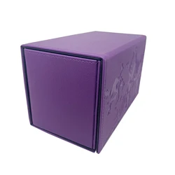Collecting Card Deck Box Storage Case Customized Board Game Derivatives Pu Leather High Quality China Custom Size Accepted