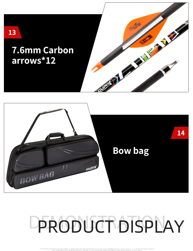 LWANO Archery Compound bow and arrow Set hunting right hand bow 30-70lbs outdoor shooting competition bow and arrow set