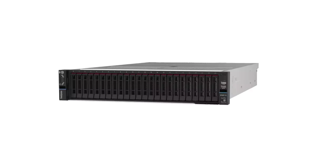 NEW GOOD PRICE Lenovo ThinkSystem SR665 V3 AMD EPYC 7262 8C CPU COMPUTER RACK Server WITH Maximum 6TB using 256GB 3DS RDIMM