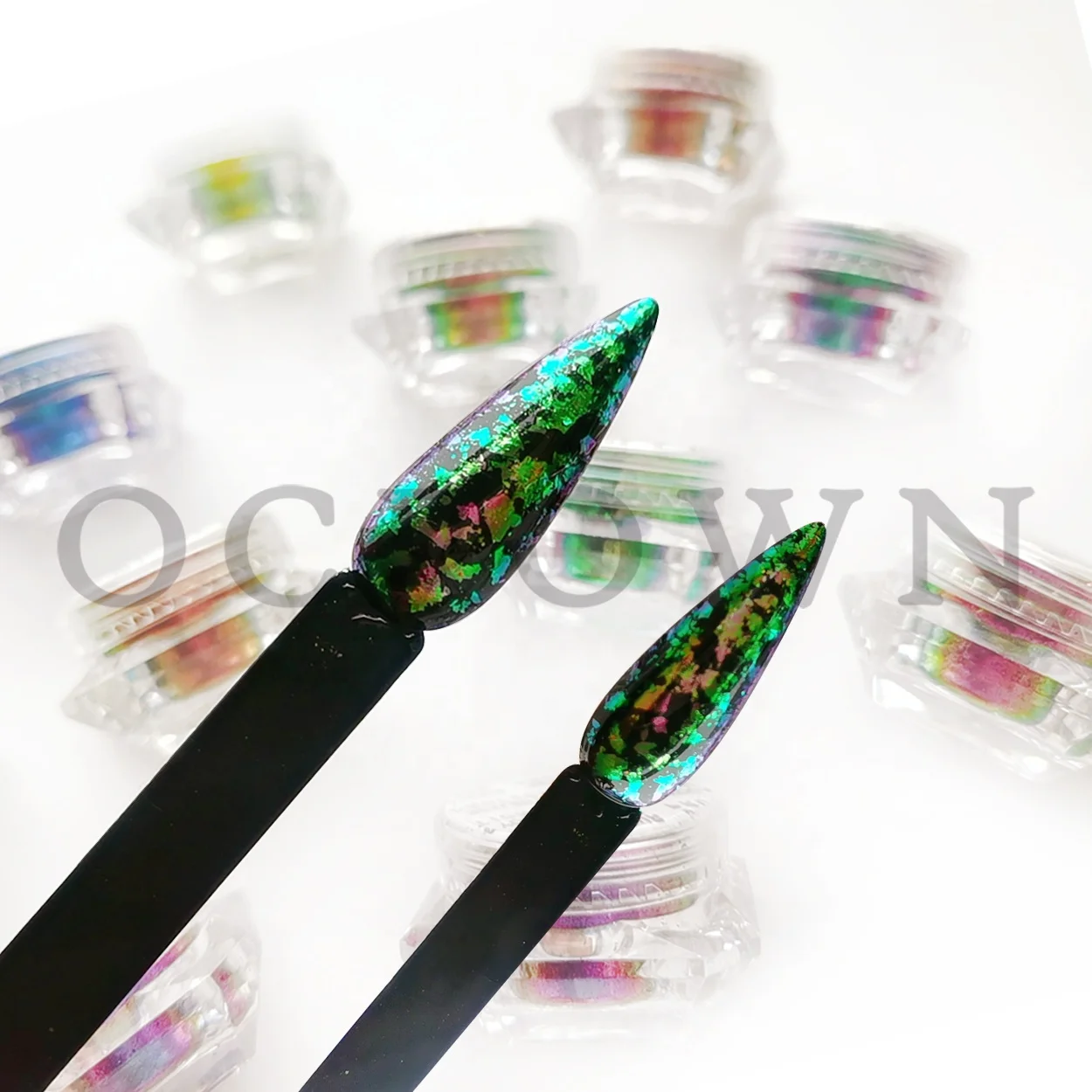 Chameleon Mica Flakes brown/bronze/green 88009 Cosmetic Makeup Decoration Flakes