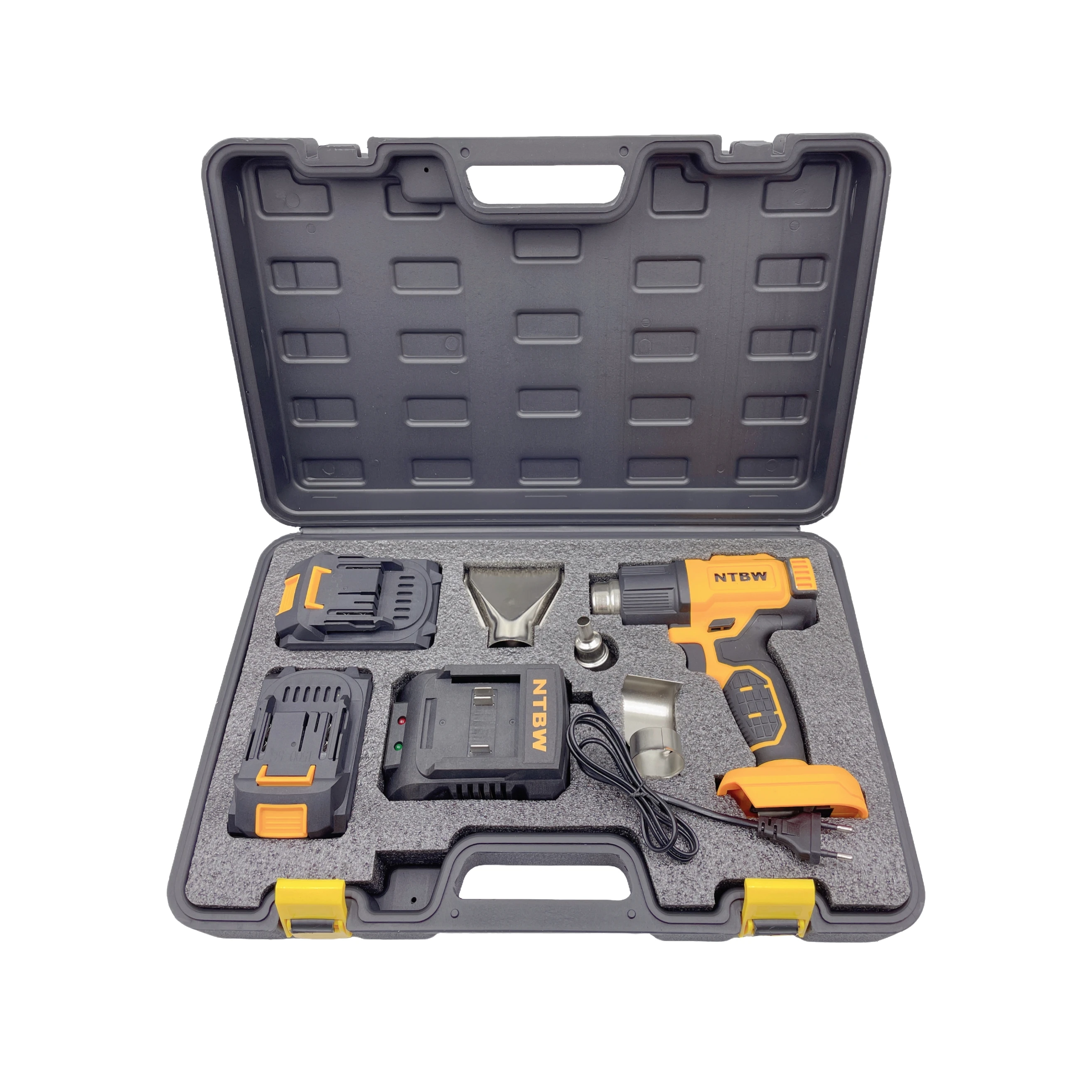 2022 Model 21V Industrial & DIY Grade Lithium Electric Heat Shrinkage Hot Air Gun Temperature Adjustable Battery Power Source