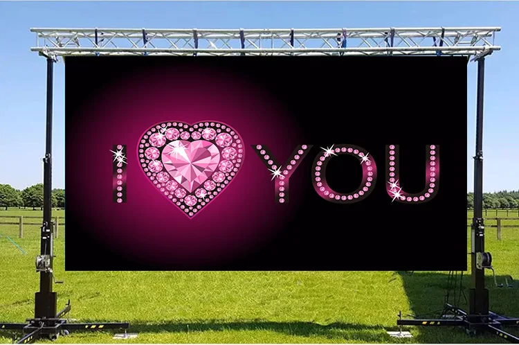 4K Projector Billboard Ip65 Hard Connection Rental P2.9 Fixed Large Outdoor Screen Video Wall P3.91