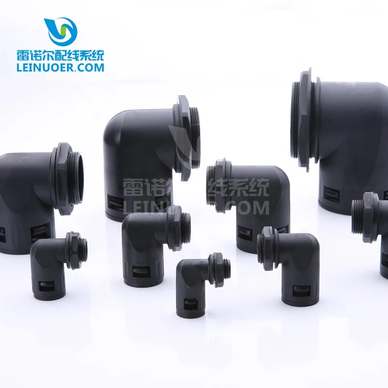 90-degree Elbow union flexible hose 2 way pipe fitting plastic elbow connector