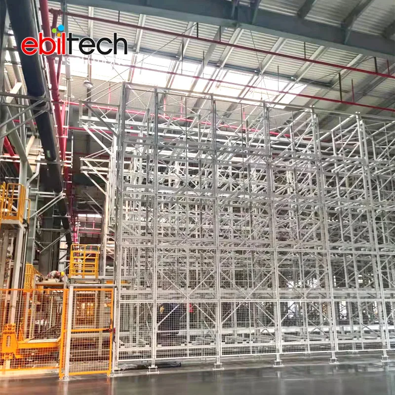 Automated heavy duty cargo lifter asrs stacker crane for handling