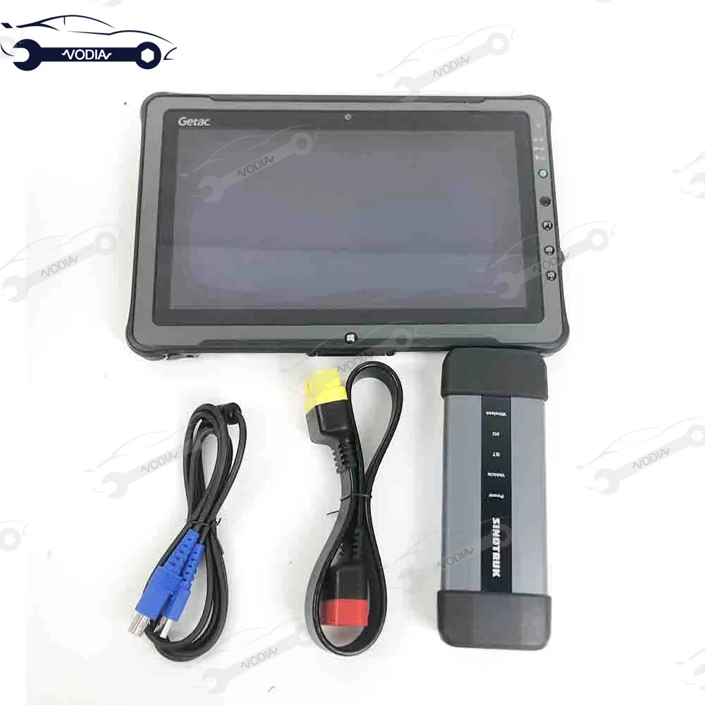 Для SINOTRUK SHACMAN HOWO A7/T7H/Sitrak/Hohan диагностический инструмент для Sinotruk EOL OBD дизельный грузовик и F110 планшет