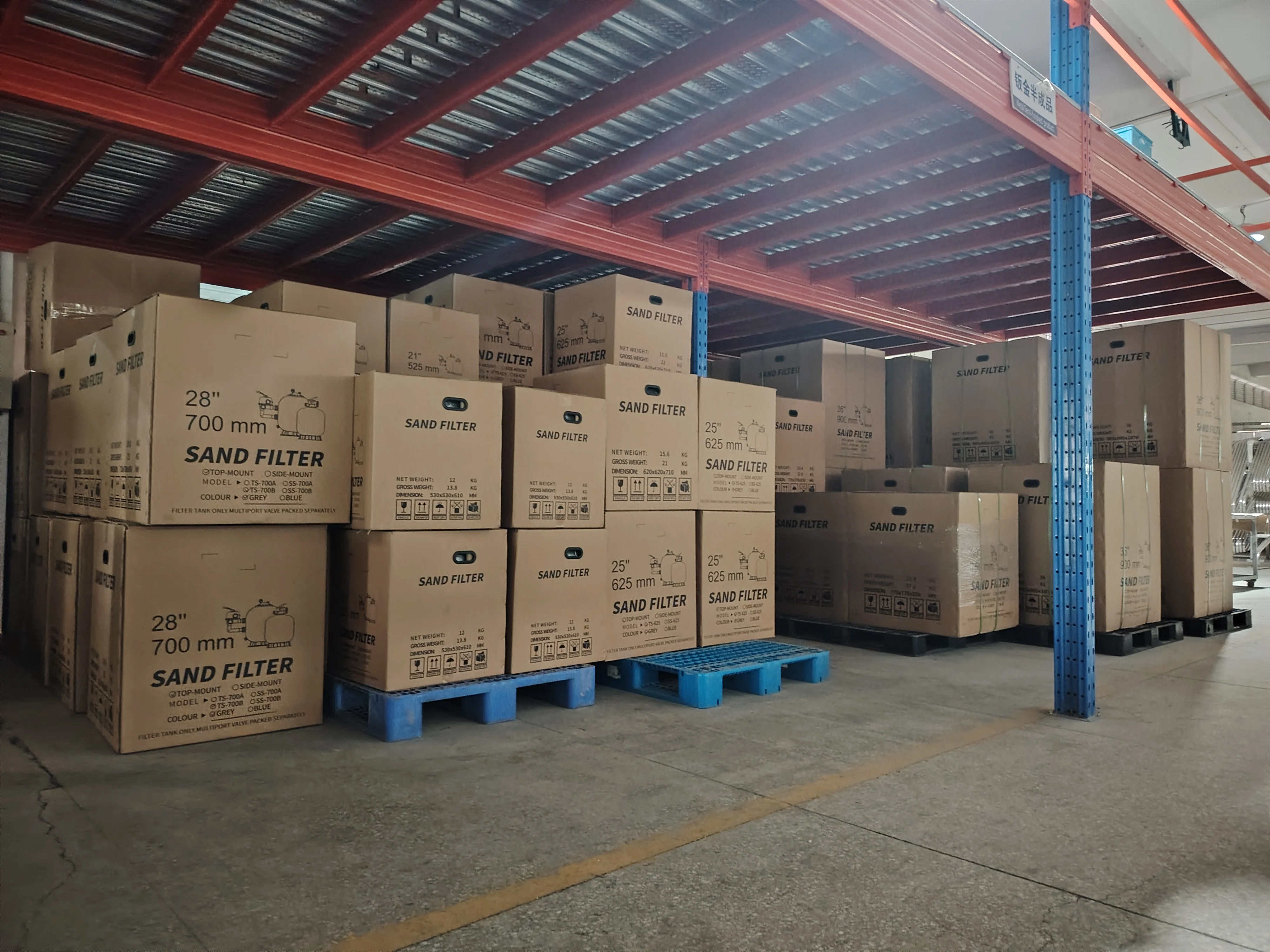 Fibre Glass Sand Filter Mini Sand Filter New Design Water Well Swimming Pool Water Top Mount Sand Filter