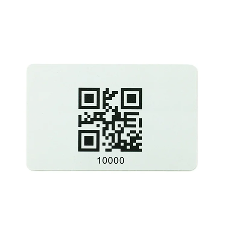 Barcode Business Card Loyalty Card With Barcode