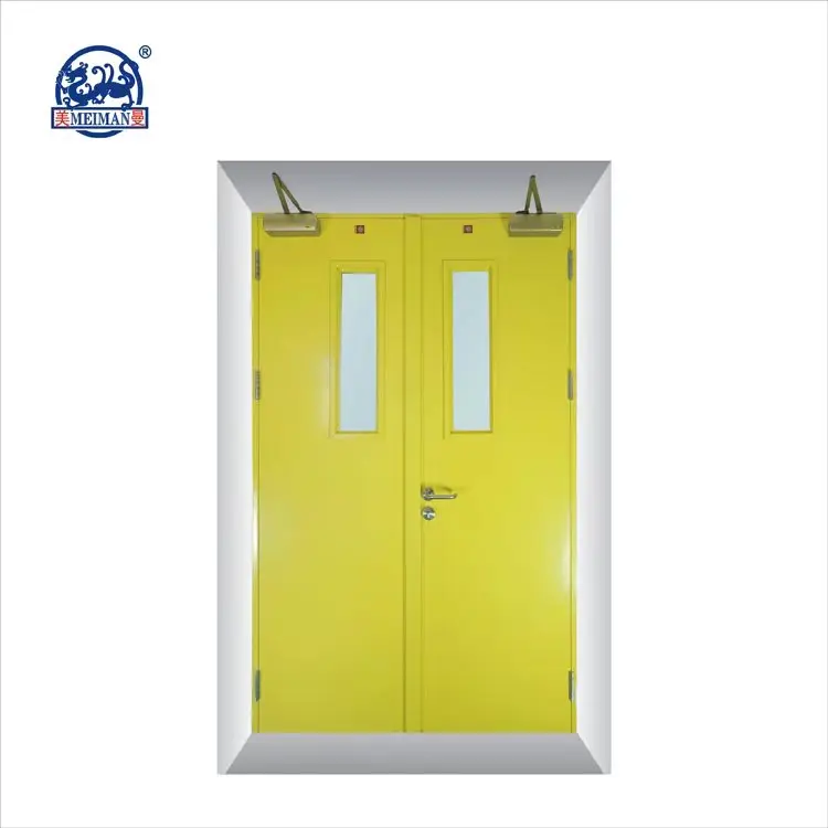 
Cheap fire rated stainless steel security door 