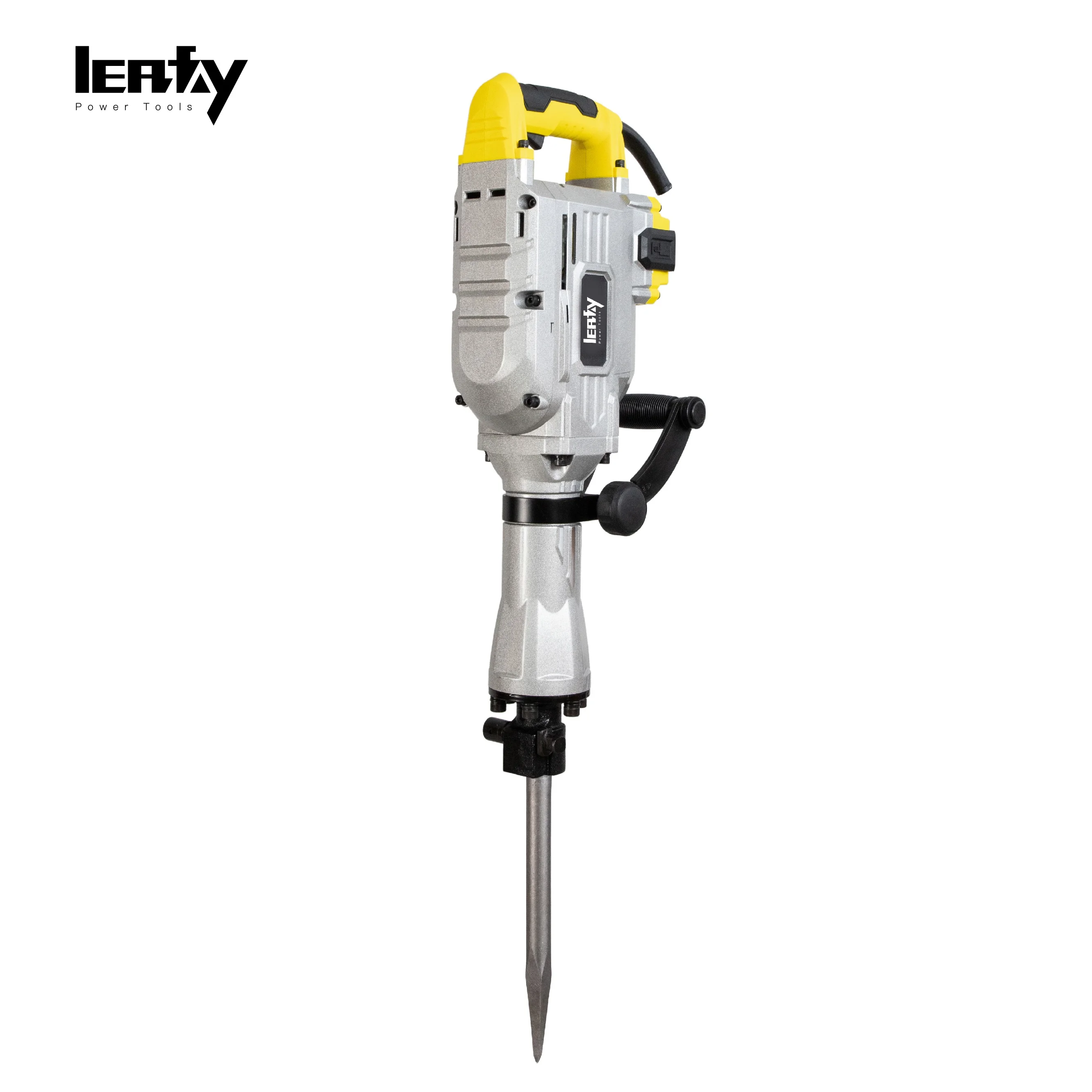 LEAFY Power Tools Heavy Duty 220V 1700W big jack breaker rock electric demolition hammer