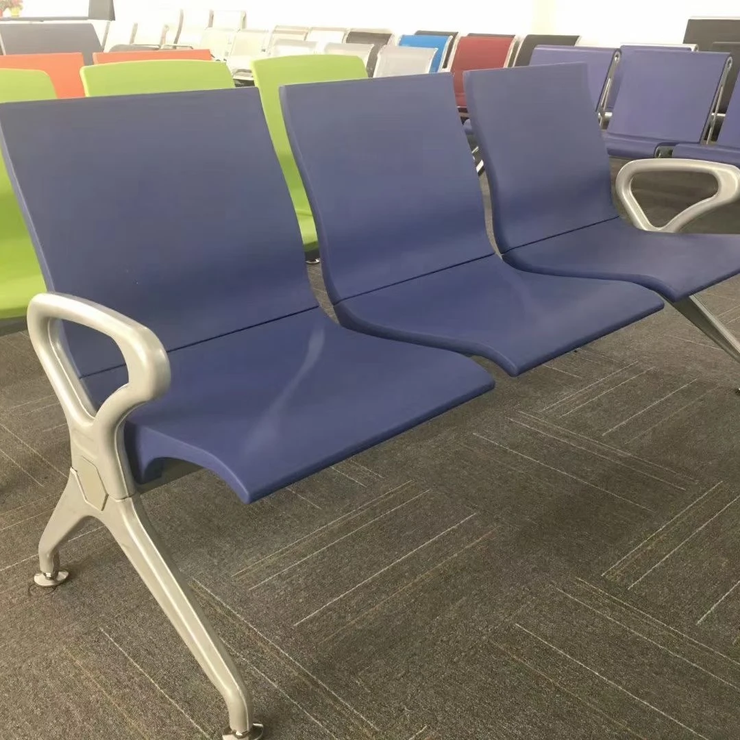 good price popular PU(polyurethane)airport waiting chair for hospital public place